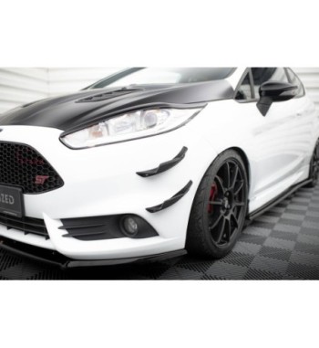 Front bumper canards for Ford Fiesta Mk7 ST Facelift