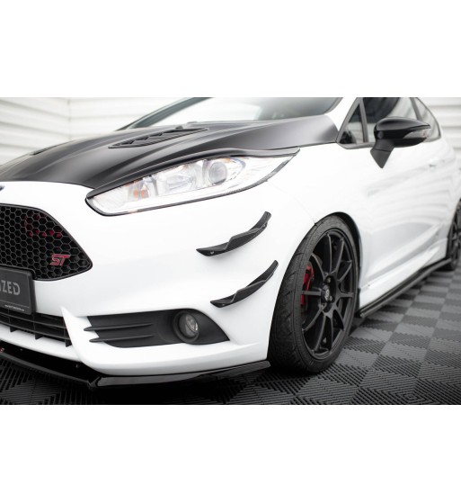 Front bumper canards for Ford Fiesta Mk7 ST Facelift