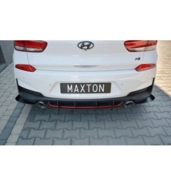 Rear valance for Hyundai I30 Mk3 N