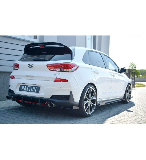 Side skirt diffusers for Hyundai I30 Mk3 N