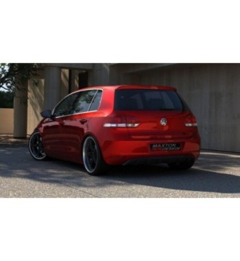 Rear valance for Volkswagen Golf Mk6 bez otworu na Wydech