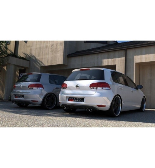 Rear valance for Volkswagen Golf Mk6 z 2 otworami na Wydech