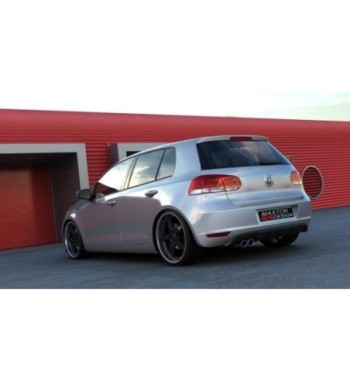 Rear valance for Volkswagen Golf 6 z 1 otworem na Wydech