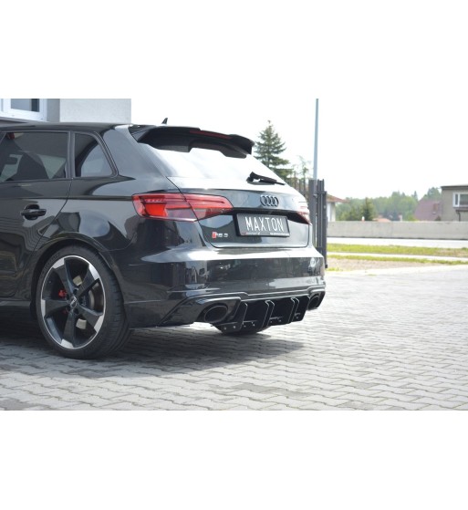 Rear valance V.2 for Audi RS3 8V Facelift Sportback