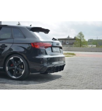 Rear valance V.1 for Audi RS3 8V Facelift Sportback