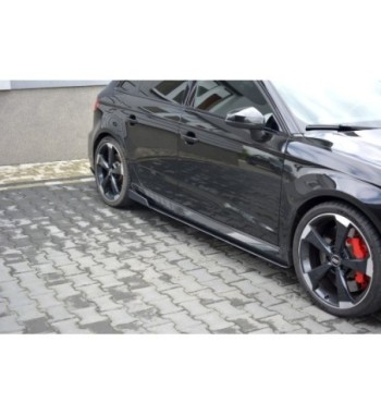 Sport Side skirt diffusers V.2 for Audi RS3 Sportback 8V Facelift