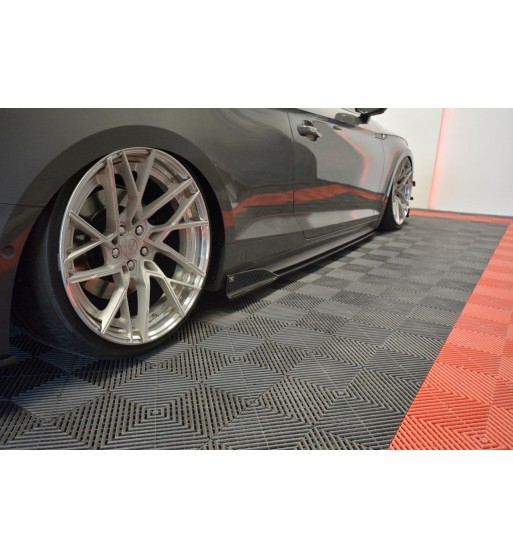 Side skirt diffusers for Audi S5 / A5 S-Line F5 Coupe