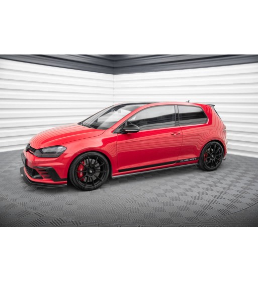 Side skirt diffusers for Volkswagen Golf Mk7 GTI Clubsport
