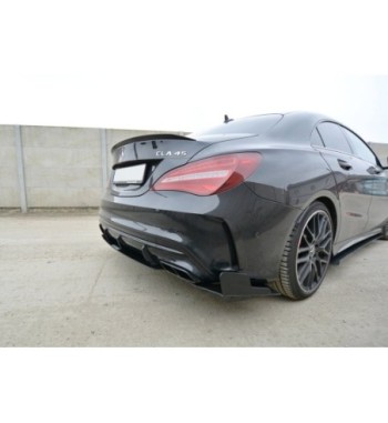 Sport Rear side splitters for Mercedes CLA A45 AMG C117 Facelift
