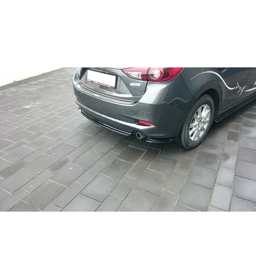 Splitter posteriore per Mazda 3 BN (Mk3) Facelift (senza Vertikale Balken)