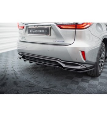 Splitter posteriore per Lexus RX Mk4 H (con Einem Vertikalem Balken)