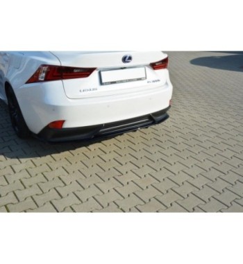 Splitter posteriore per Lexus IS Mk3 H (con Einem Vertikalem Balken)