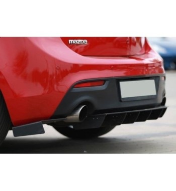Splitter laterali posteriori per Mazda 3 Mk2 MPS