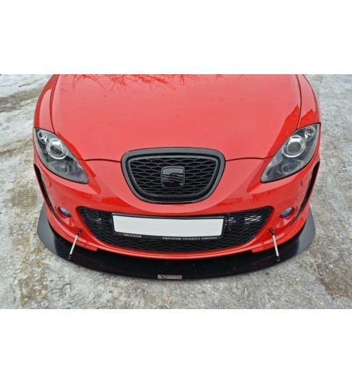 Sport front splitter for Seat Leon Mk2 MS Design V.1