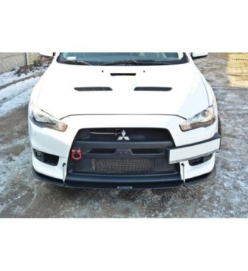 Sport front splitter for Mitsubishi Lancer Evo X V.2