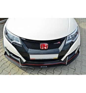 Sport front splitter for Honda Civic Mk9 Type R V.2