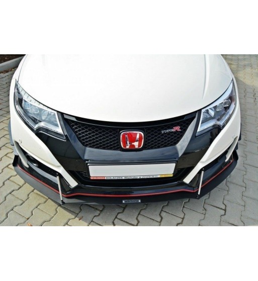 Sport front splitter for Honda Civic Mk9 Type R V.2