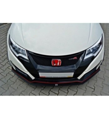 Sport front splitter for Honda Civic Mk9 Type R V.1