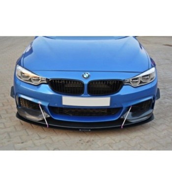 Sport front splitter V.3 for BMW 4 Coupe / Gran Coupe / Cabrio M-Pack F32 / F36 / F33