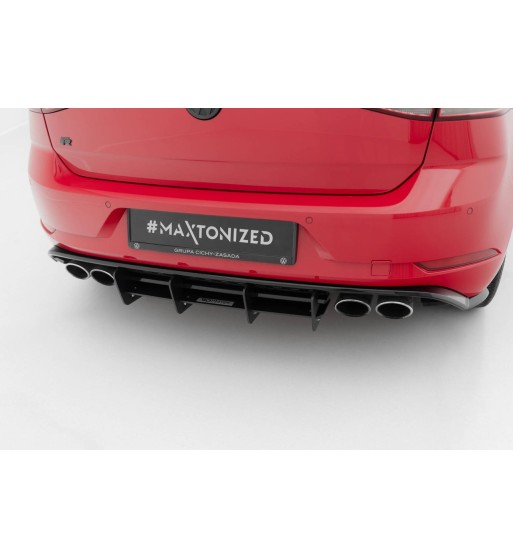 Rear valance for Volkswagen Golf R Mk7 Facelift