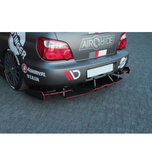 Rear valance for Subaru Impreza Mk2 WRX STI (Blobeye)