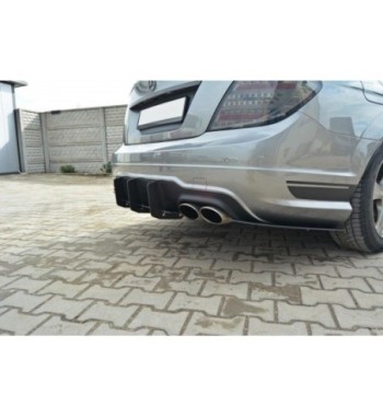 Diffusore posteriore e splitter laterali posteriori per Mercedes-Benz C Sedan / Estate AMG-Line W204 / S204
