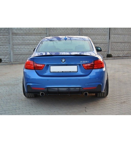 Diffusore posteriore e splitter laterali posteriori per BMW 4 Coupe / Gran Coupe / Cabrio M-Pack F32 / F36 / F33