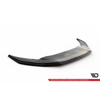 Cup Labbro spoiler anteriore V.1 per VW Arteon R-Line nero lucido