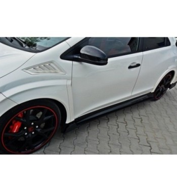 Sport Side skirt diffusers for Honda Civic Mk9 Type R