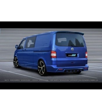 Rear bumper for Volkswagen T5 Revolution TÜV parts report