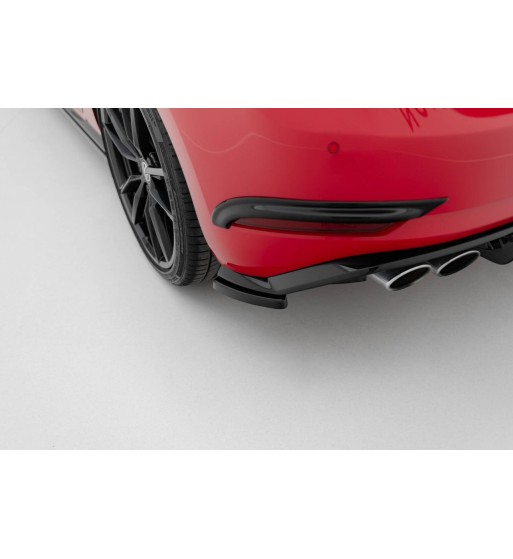 Splitter laterali posteriori per Volkswagen Golf Hatchback R / R-Line Mk7 Facelift
