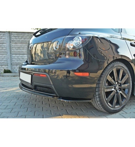 Splitter laterali posteriori per Mazda 3 MPS Mk1 Wersja USA