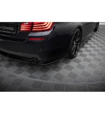 Heck Diffusor Seite V.1 passend für BMW 5 M-Pack Sedan /Touring F10/F11 (Mit Zwei Einzel Auspuffendrohr)