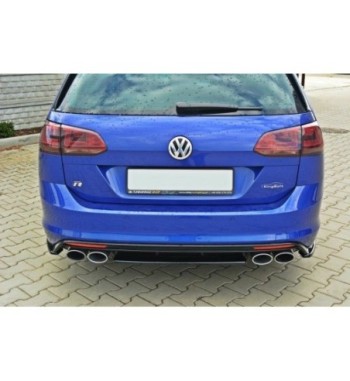 Splitter posteriore per Volkswagen Golf Mk7 R Estate (senza Vertikale Balken)