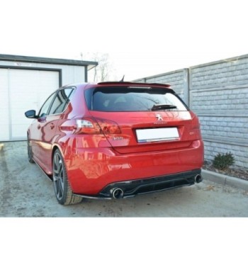 Rear splitter for Peugeot 308 Mk2 GTI (without Vertikale Balken)