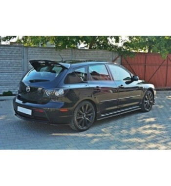 Splitter posteriore per Mazda 3 MPS Mk1 Wersja USA (senza Vertikale Balken)