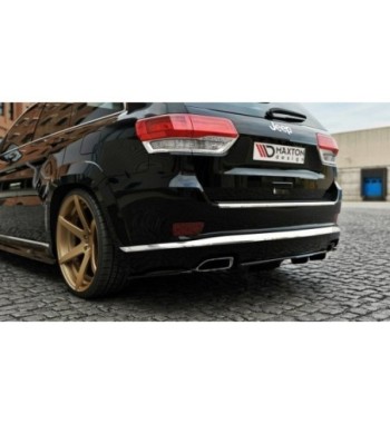 Splitter posteriore per Jeep Grand Cherokee WK2 Summit Facelift (con Einem Vertikalem Balken)