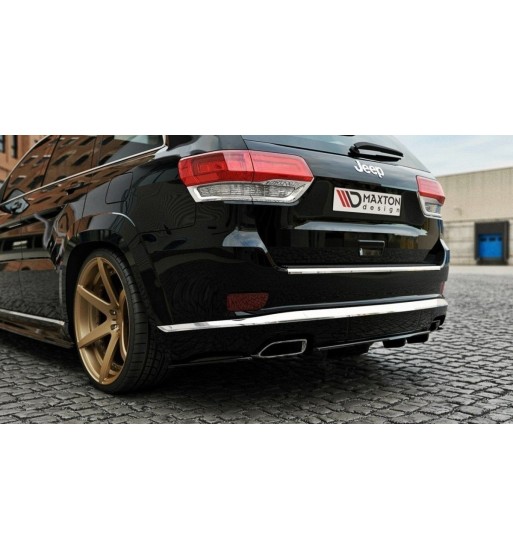 Splitter posteriore per Jeep Grand Cherokee WK2 Summit Facelift (con Einem Vertikalem Balken)