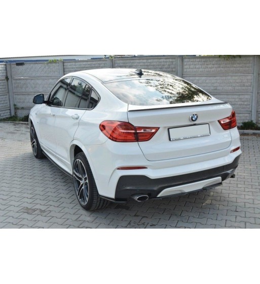 Hinten Splitter passend für BMW X4 M-Pack (Ohne Vertikale Balken)
