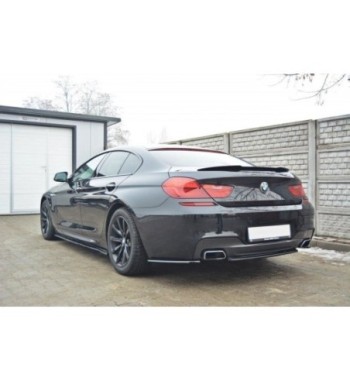 Hinten Splitter passend für BMW 6 Gran Coupé M-Pack (Ohne Vertikale Balken)