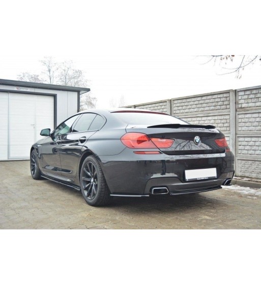 Hinten Splitter passend für BMW 6 Gran Coupé M-Pack (Ohne Vertikale Balken)