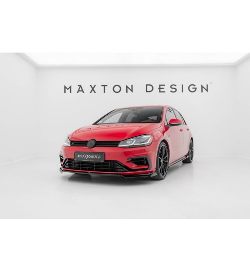 Front splitter V.1 for Volkswagen Golf R / R-Line Mk7 Facelift