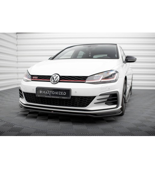 Front splitter V.2 for Volkswagen Golf GTI / GTD Mk7 Facelift