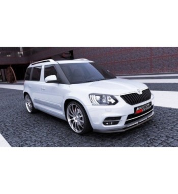Front splitter for Skoda Yeti City Facelift Model