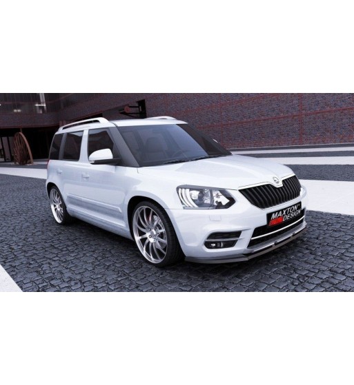 Front splitter for Skoda Yeti City Facelift Model