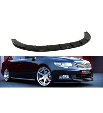 Front splitter for Skoda Superb Mk2 (Fur Sport Frontansatz)