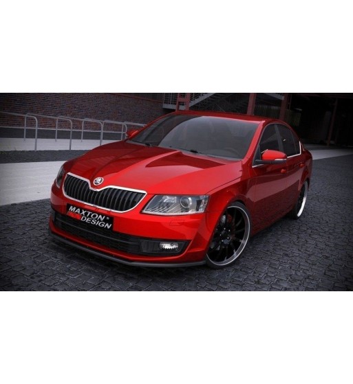 Front splitter V.1 for Skoda Octavia Mk3