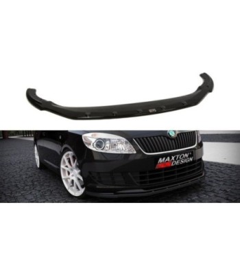 Front splitter for Skoda Fabia Mk2 Facelift