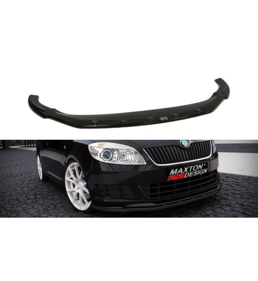 Front splitter for Skoda Fabia Mk2 Facelift