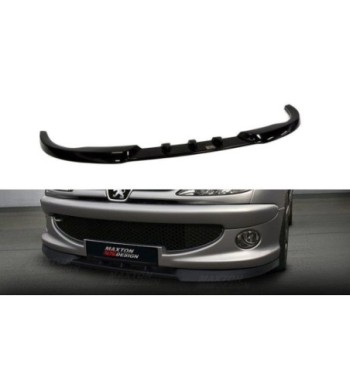 Front splitter for Peugeot 206 (CC, RC, GTI, S16, XSI, XS, Sport)